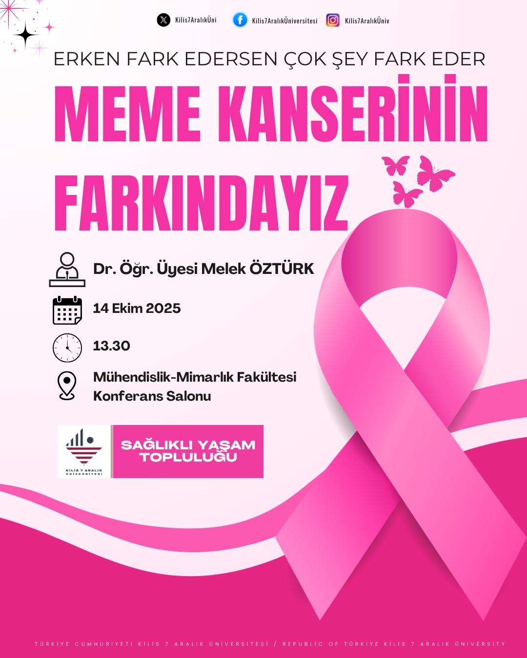 Meme Kanserinin Farkındayız